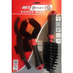 Kit de Cepillos de Limpieza de Bicicleta Joe's no Flats