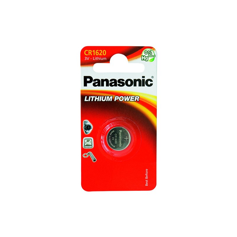 Pila Panasonic CR1620 REF: CR-1620EP/18 - Cicloscorredor - Tienda online -  Comprar