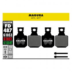 Pastillas de Freno Galfer FD487 Standar G1053/G1851/G1554T Magura MT5-MT7