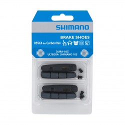 Shimano R55C4 Brake Shoes With Screws For Carbon Rim