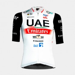 Pissei Replica UAE Team Emirates Short Sleeve Jersey